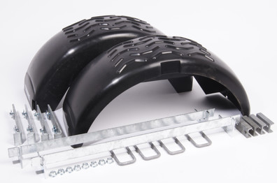 PACKSATS SKÄRM BÅT BUV SVART 18-30F (2 SKÄRMAR HR,VR)