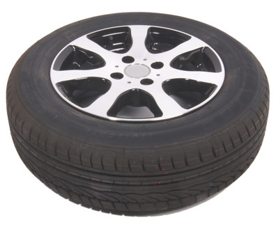 HJUL SOMMAR 175/70R14 4x100 500KG ALU FÄLG SVART