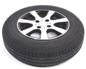 HJUL SOMMAR 155/80R13 XL 4x100 500KG ALU FÄLG SVART