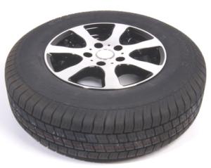 HJUL SOMMAR 185R14C 5x112 900KG ALU FÄLG SVART