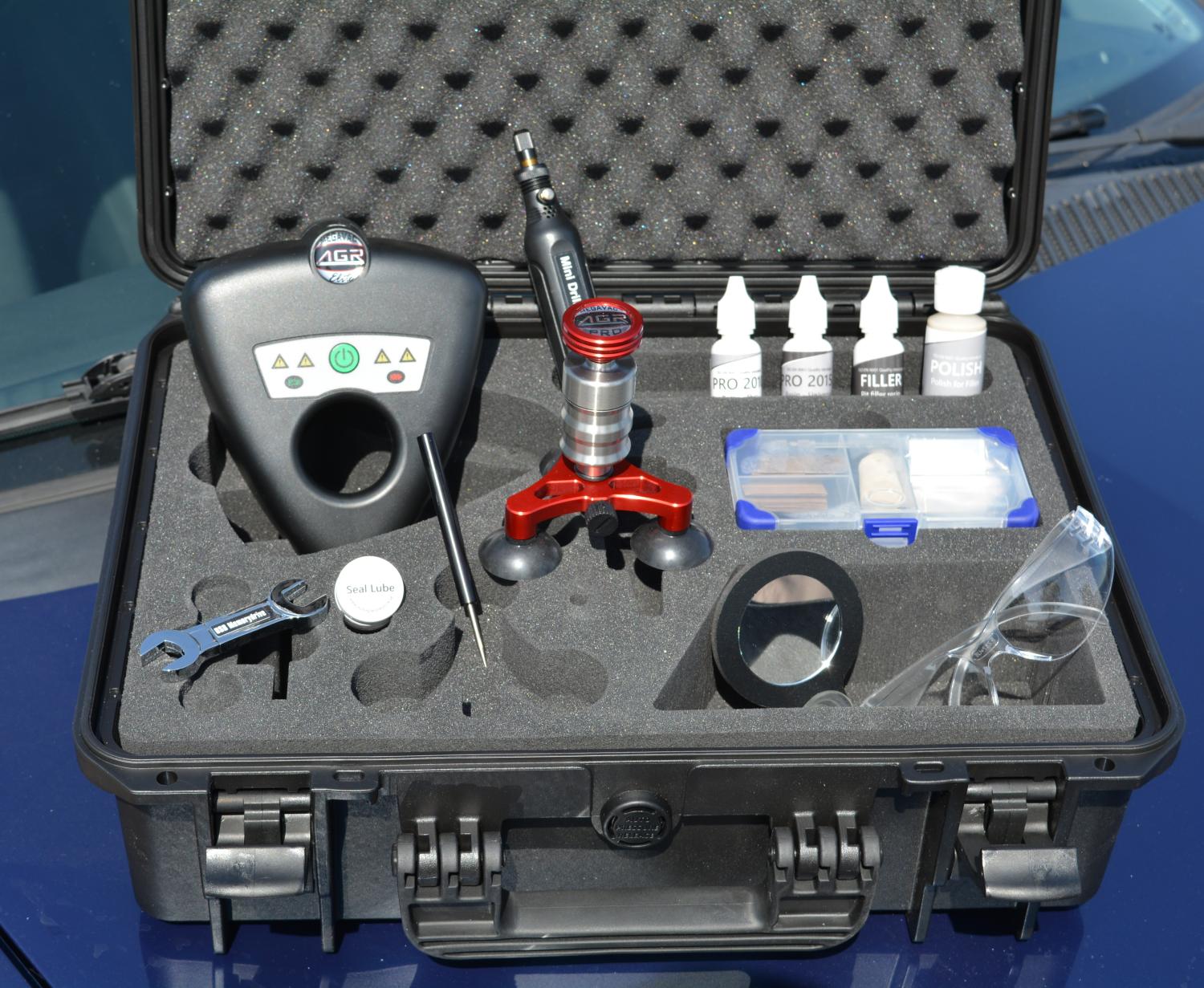 MegaVac Professional, Windshield repair kit