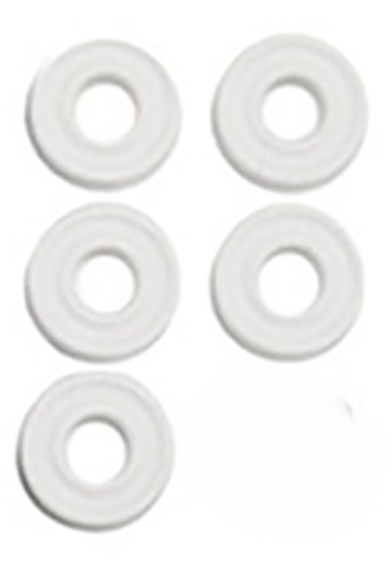 Vit yttre packning, 5-pack