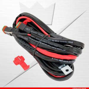 Reläkablage med 2st DT-kontakter