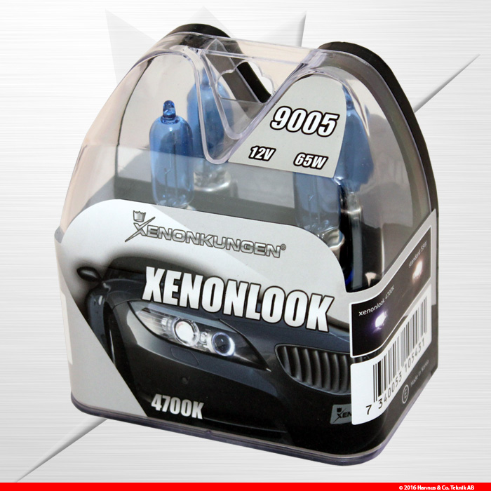 Halogenlampor HB3 Xenonlook 4700K