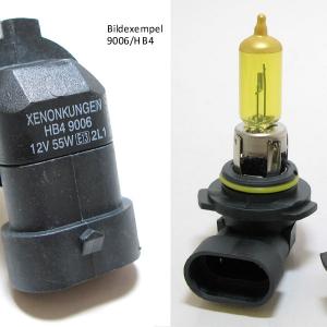 Halogenlampor HB4 Xenonlook Gul