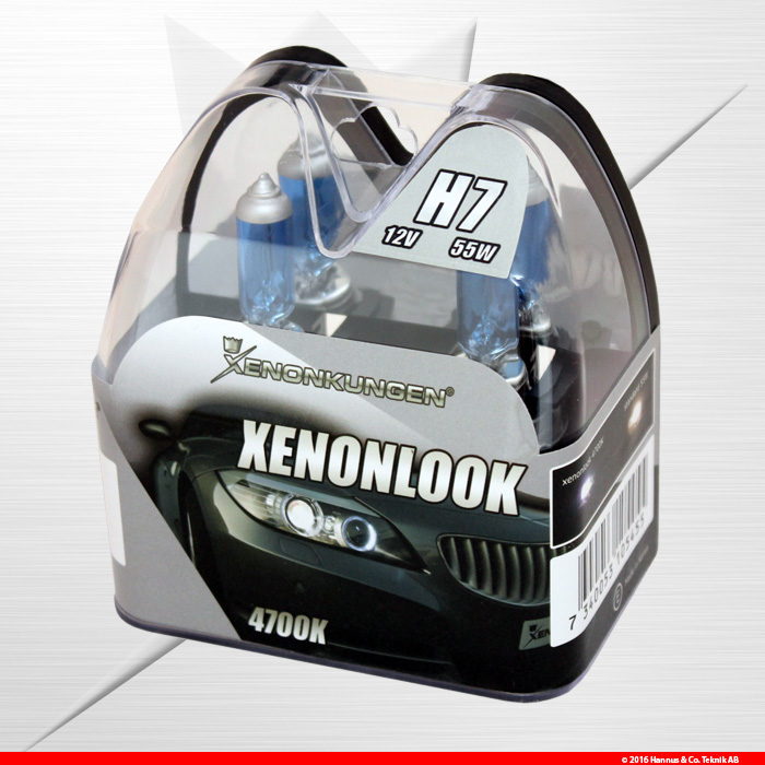 Halogenlampor H7 Xenonlook 4700K