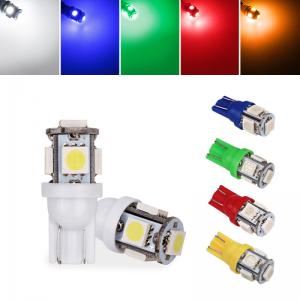 LED.Diodlampor - W5W / T10,  5xSMD