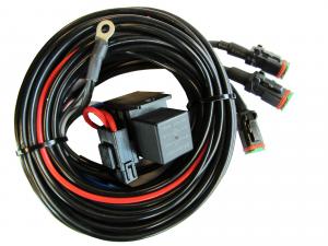 Reläkablage med 3st DT-kontakter