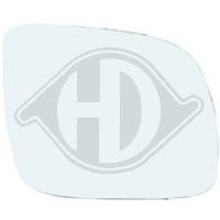 Spegelglas Hö. - VW Passat 97-03