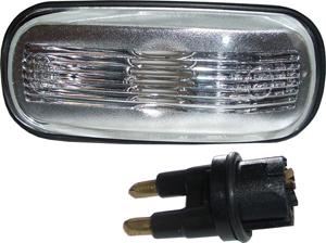 Sidoblinkers vit/krom - Saab