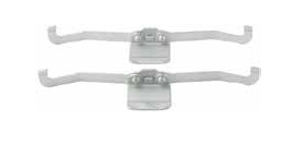 Monteringssats för bromsbelägg fram