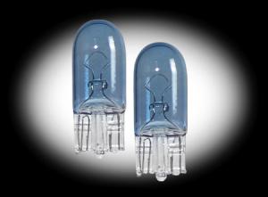 Glödlampor W5W Blå