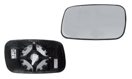 Spegelglas Vänster - Saab 9-5, 98-02