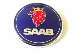 Emblem - Baklucka - Saab 72mm