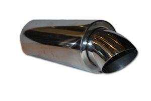 Ljuddämpare 5" med 3,5"  Böj ut