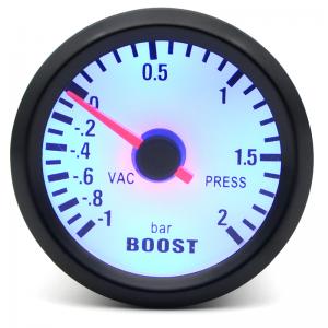 Laddtrycksmätare vit 52mm