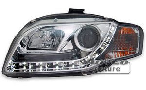 DRL. strlk. krom - Audi A4 05-08
