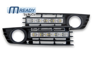 DRL. Spoilerljus - Audi A4, 01-04