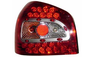 LED. Bakljus röd - Audi A3, 96-03