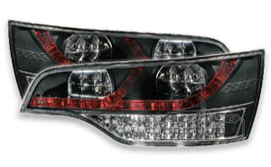 LED. Bakljus svart - Audi Q7 05-09
