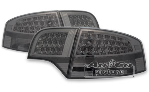 LED. Bakljus rök - Audi A4 sedan 05-08