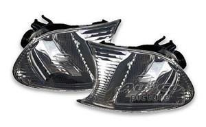 Framblinkers svart - BMW E46 2-d coupe