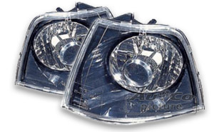 Framblinkers svart - BMW E36 4-d sedan/touring/compact