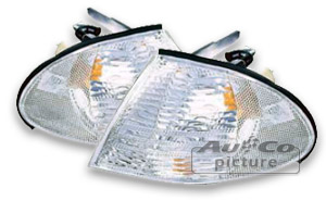 Framblinkers vit/klar - BMW E46 sedan/touring 98-01