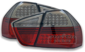 LED. Bakljus röd/rök-BMW E90 4-d sedan 05-08