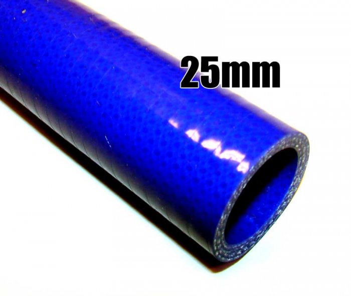 Siliconslang -Blå 25mm