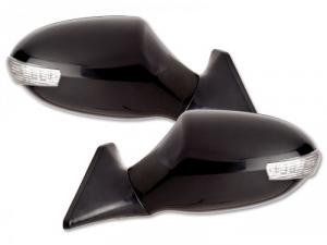 Sportspeglar-Cul style el.3-polig, värme, svart