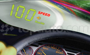 LED. Haed-up display