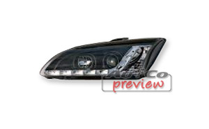 DRL strlk. svart-Ford Focus 04-08