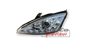 DRL strlk. krom-Ford Focus 01-04