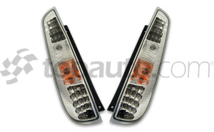 LED. Bakljus krom-Ford Fiesta 01-05