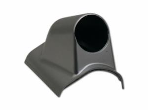 Mätarhållare svart - A-stolpe (single) vä