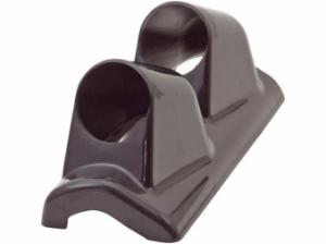 Mätarhållare svart - A-stolpe (dobble) hö