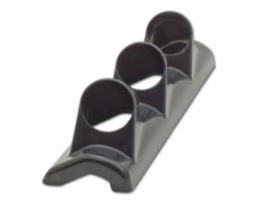 Mätarhållare svart - A-stolpe (tripple) hö