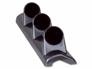 Mätarhållare carbon-look - A-stolpe (tripple) vä