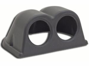 Mätarhållare svart för 2 mätare