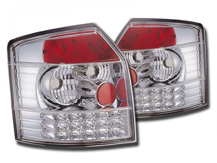 Led Bakljus Krom Audi A4 Avant 01 04