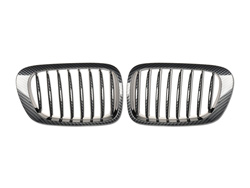 Grill - BMW E46 2-d coupe/cab 99-02 carbon-look