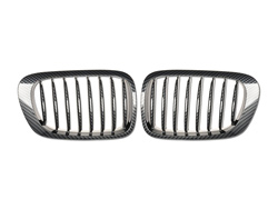 Grill - BMW E46 2-d coupe/cab 99-02 carbon-look