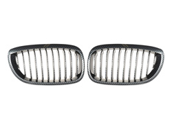 Grill - BMW E46 2-d coupe/cab 03-05 carbon-look