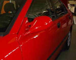 Speglar M3-look svarta olackerade