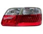LED. Bakljus röd/krom - Mercedes E-klass W210, 95-02