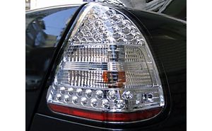 LED. Bakljus krom - Mercedes C-klass W202