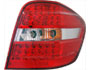 LED. Bakljus röd/krom - Mercedes ML W164, 05-