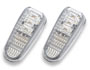 LED. Sidoblinkers krom - Mercedes C/E klass W202/210