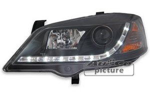 DRL strlk. svart - Opel Astra G 98-04